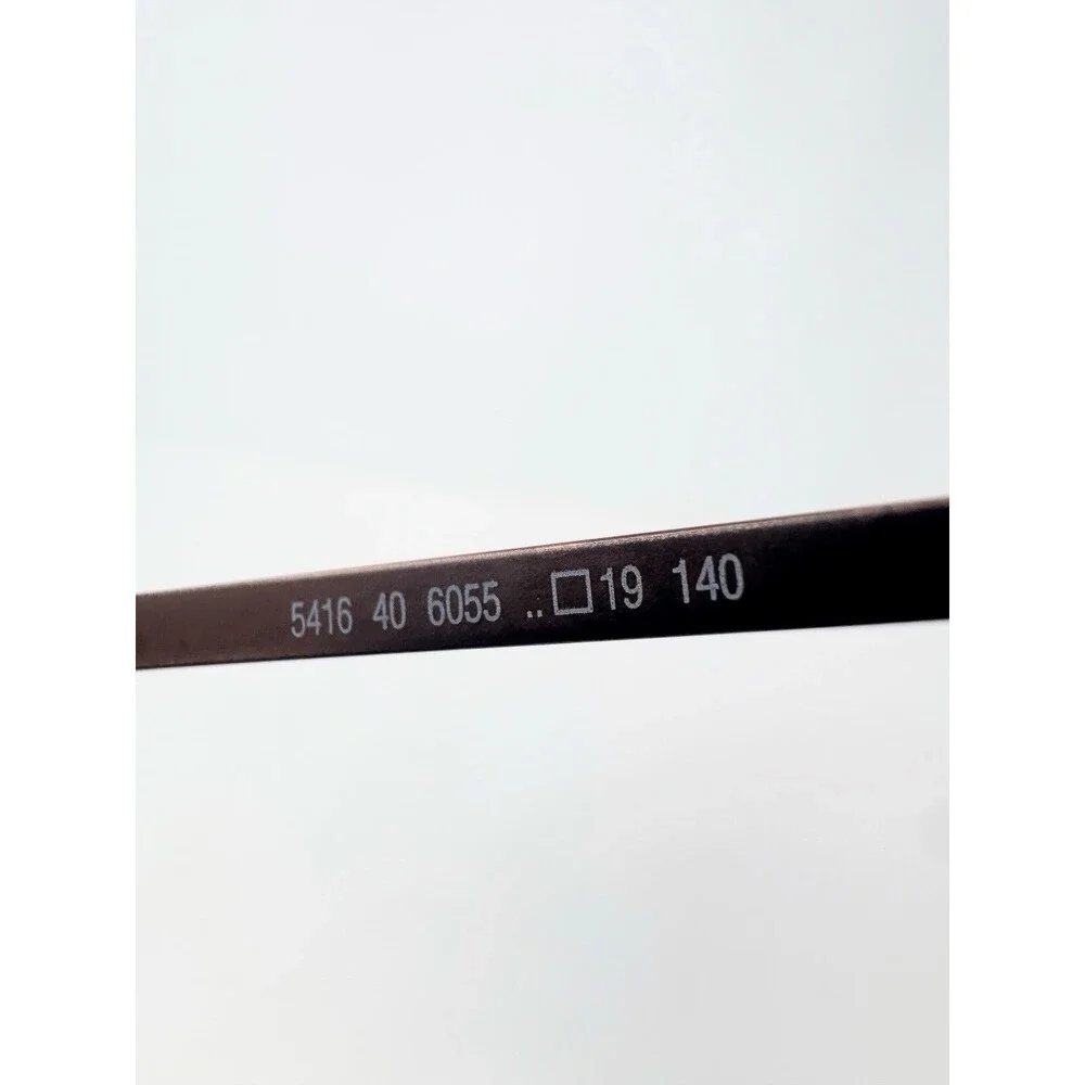 Silhouette 5416 40 6055 Titanium Bronze Gray Rimless Eyeglasses Frames 19 140